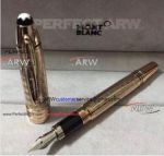 Perfect Replica BEST Mont Blanc John F. Kennedy Collection Fountain Pen Rose Gold